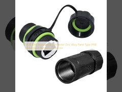 M20 RJ45 Υδροστερός σύνδεσμος Πίνακας από κράμα ψευδαργύρου τύπου IP68 Υδροστερός σύνδεσμος δικτύου