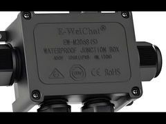 Αδιάβροχο Κουτί Διακλάδωσης Καλωδίων, 1 Είσοδος σε 4 Εξόδους, Βαθμός Προστασίας IP68