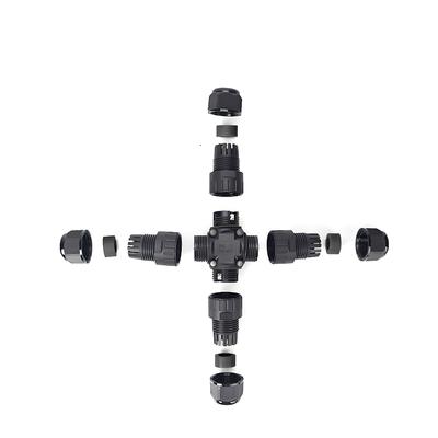 Αγορά Αδιάβροχο M20 Σύνδεσμος κλειδώματος με βίδα 1-3 Θύρα IP67 για διανομή ισχύος και σήματος με υλικό PA66 και διάμετρο καλωδίου 0,5 mm2-2,5 mm2 διαδικτυακή κατασκευή