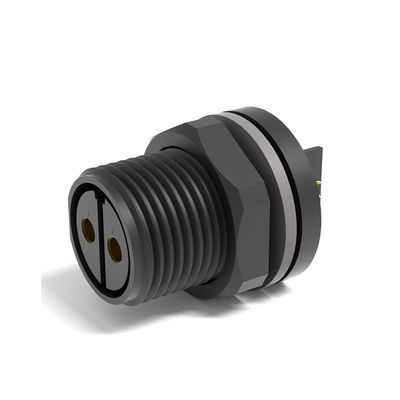 ΠΑ6 IP67 Βιομηχανικοί κυκλικοί συνδετήρες 100VAC Επεξεργασμένος τύπος M12 Αδιάβροχος συνδετήρας
