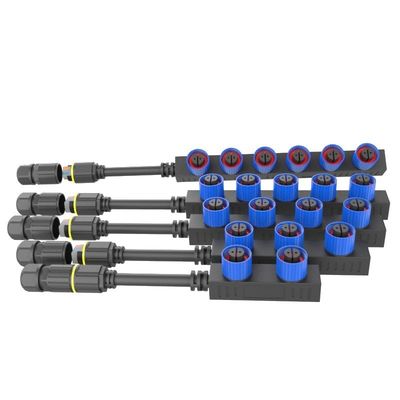 M15 2 Pin 3 Pin 4 Pin 5 Pin Αδιάβροχος ανδρικός θηλυκός σύνδεσμος