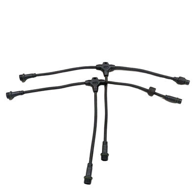 T Τύπου M18 Αδιάβροχος Συνδετήρας Καλωδίων με Βαθμό Προστασίας IP68 και Κατασκευή από Νάιλον PA66 για Εξωτερική Χρήση