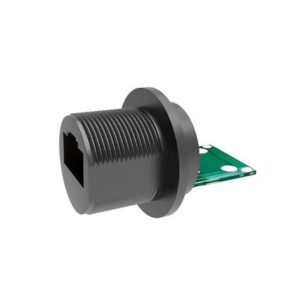 RJ45 M20 Πίνακας Αδιάβροχος Σύνδεσμος Σημείωσης Κρυστάλλινος Κεφαλάκιας Αναπροσαρμοστής Βιομηχανικού Δικτύου
