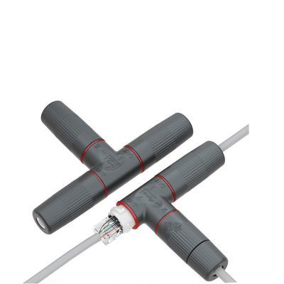 RJ45 T-Type IP67 Αδιάβροχος Σύνδεσμος Σήματος με Τάση 125V και Ταχύτητα Μετάδοσης 1000MHz για Επικοινωνία 5G