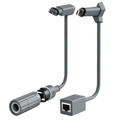 1000MHz ταχύτητα μετάδοσης IP67 RJ45 σύνδεσμος για γρήγορη και σταθερή εφαρμογή σήματος