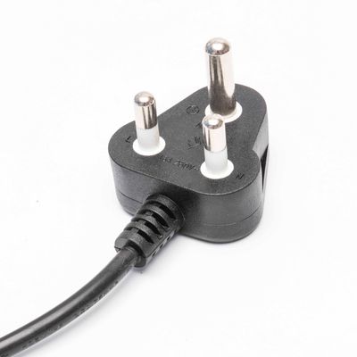 110V - 240V Μαύρο καλώδιο ηλεκτρικής ενέργειας με 1m 1.5m 1.8m 2m μέτρα και πιστοποίηση UL