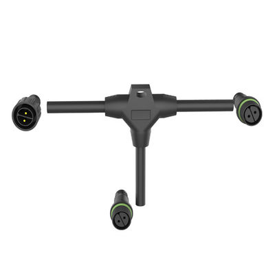 Αδιάβροχος κυκλικός σύνδεσμος IP67 με 4 ακίδων αρσενικό θηλυκό σύνδεση τύπου Self-Locking Butt