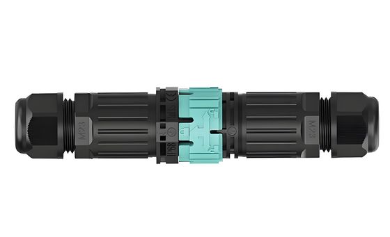 M23 Series Waterproof Circular Connector with 30A Current Rating 100% Dustproof and UL94 V-0 Flame Resistance